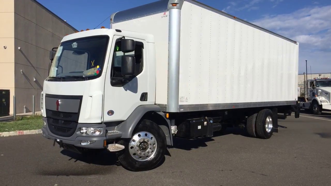 kenworth k270 26' box truck 1 YouTube