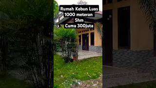 Terjual Rumah Murah Halaman Luas 1126meter Akses Mobil Shm Harga Rp 300 Juta shorts 081219164373