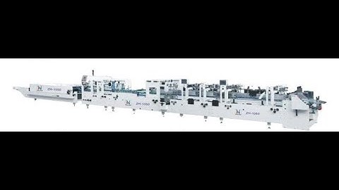 1050 automatic folder gluer  lock bottom