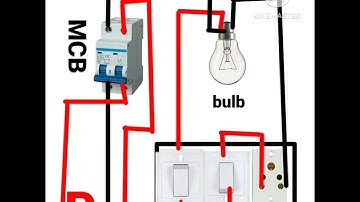 how to MCB with bulb wiring MCB connection kaise Karen #electrical #shortvideo #shorts