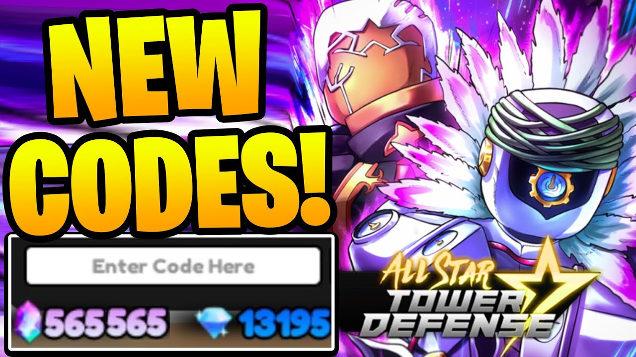 ALL NEW *EXCLUSIVE* CODES in ALL STAR TOWER DEFENSE CODES! (All