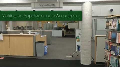 Making an Appointment in Accudemia