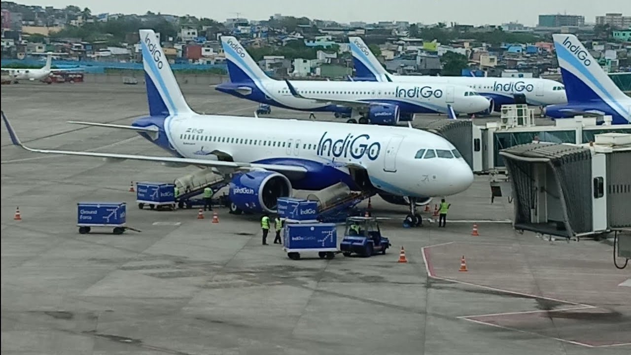 IndiGo flights view Mumbai T2 Airport YouTube