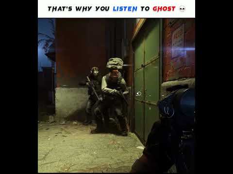 Never Doubt Ghost's Plan 💀 #callofduty #gaming