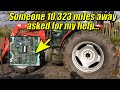 Helping someone 10323 miles away fix a tractor digital dashboard