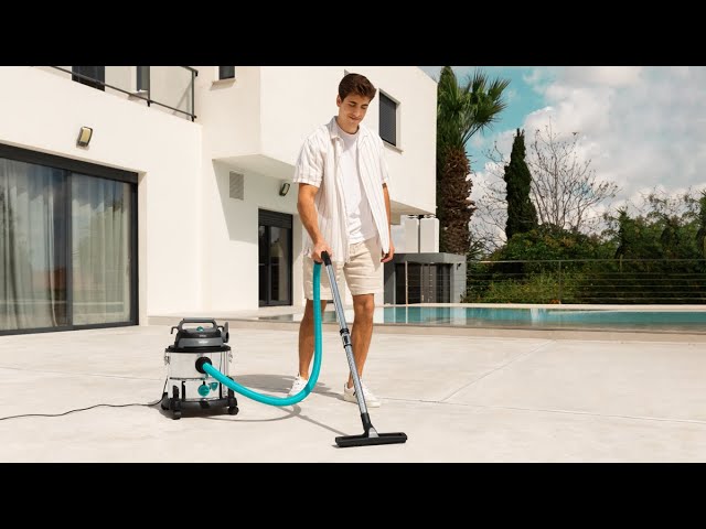 Solid and liquid vacuum cleaner Conga Rockstar Wet & Dry Steel Max 