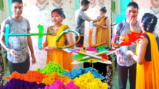 rang barshe bhige chunar wali song k sath humari video