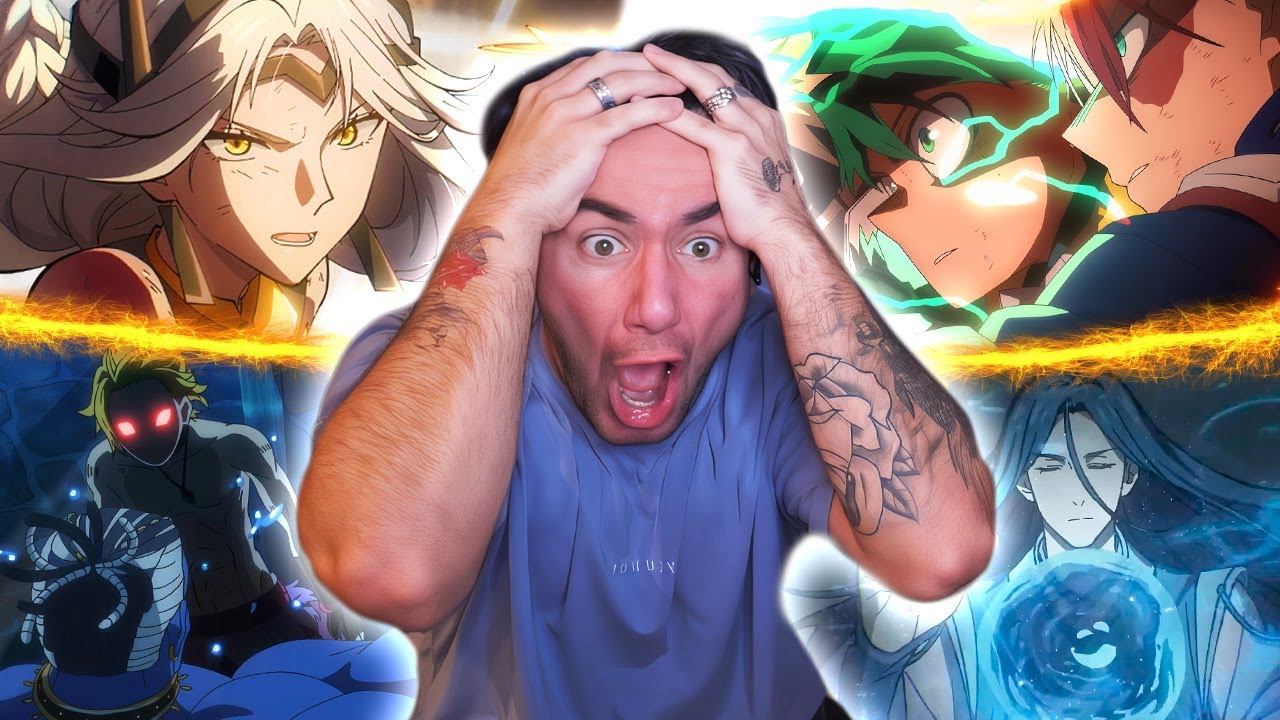 ЛУЧШИЕ аниме-бои 2025 года (РЕАКЦИЯ)