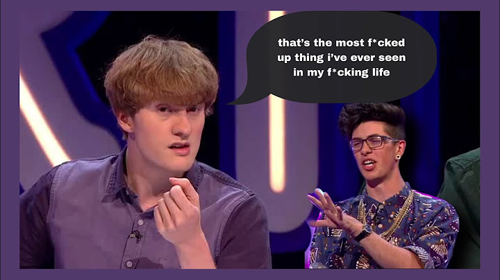 james acaster hating sam pepper for 46 seconds straight