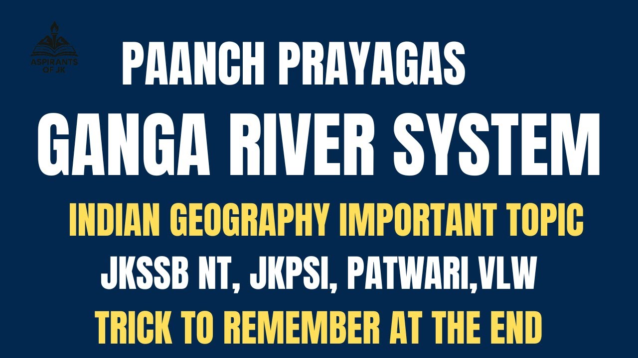 Panch Prayags trick to remeber indian river system 