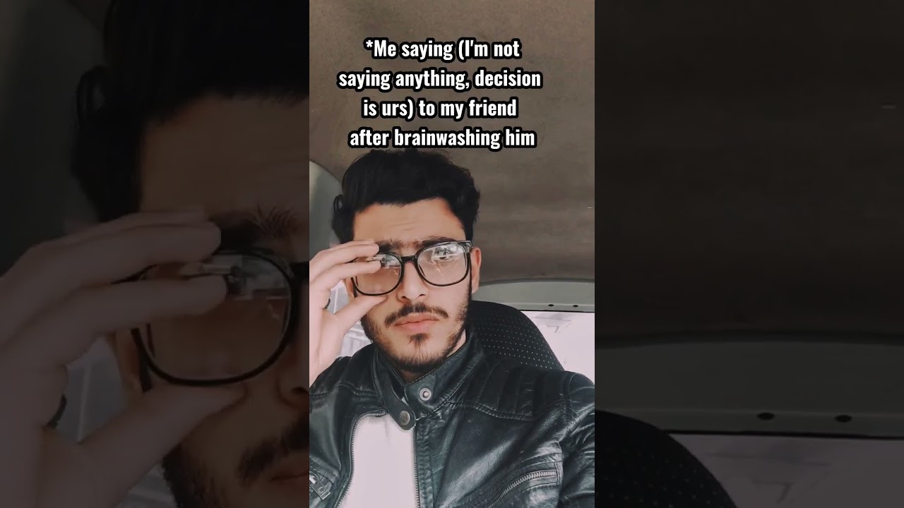 When your friend ask for advice 😂 