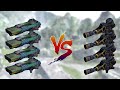 [WR] Squall vs Retaliator / NEW Titan Shotgun Comparison / War Robots Remastered Test Server