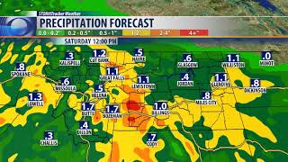 Lots of rain in the next 48 hours