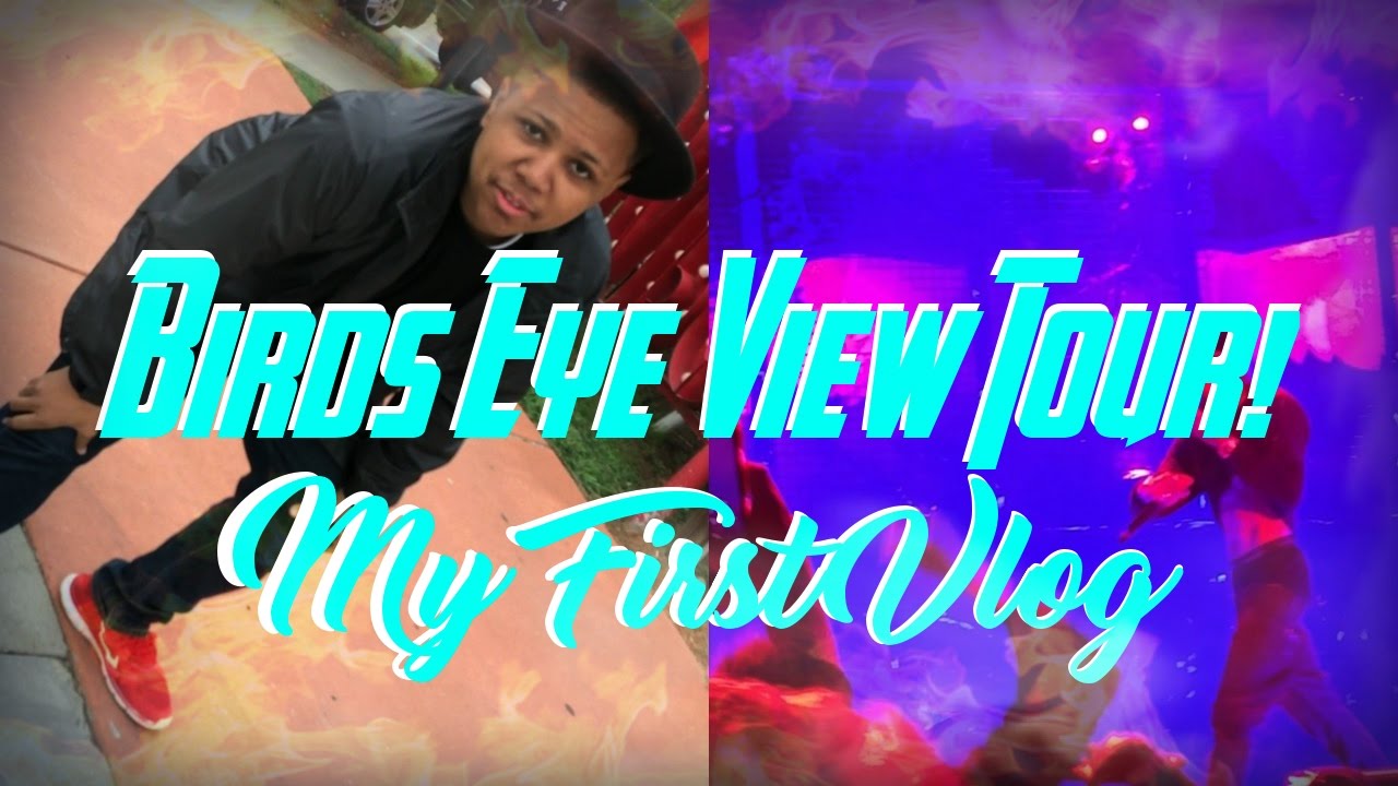 TRAVIS SCOTT BIRDS EYE VIEW TOUR! | MY FIRST VLOG!