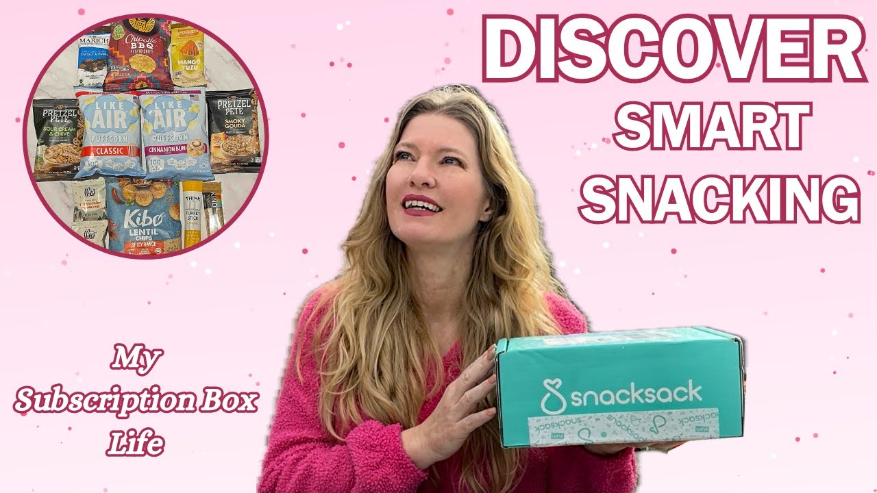 SnackSack Unboxing | Discover Wholesome Snacks with Me! | November 2023