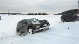 Land Cruiser 200 выносит УАЗа с блокировками?? Жёсткий Оффроад + 402 по полю! Бездорожье