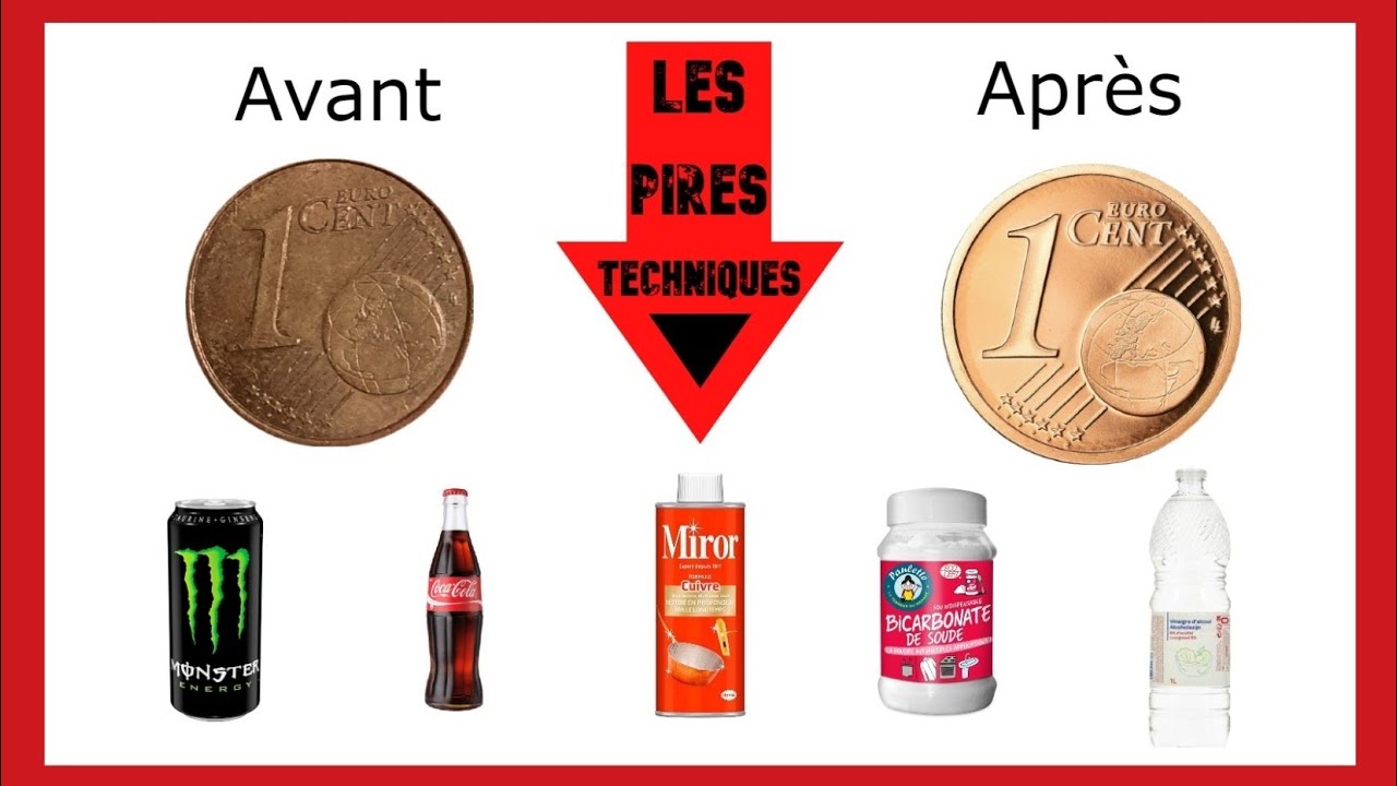Les PIRES Techniques pour Nettoyer une Pièce de monnaie !