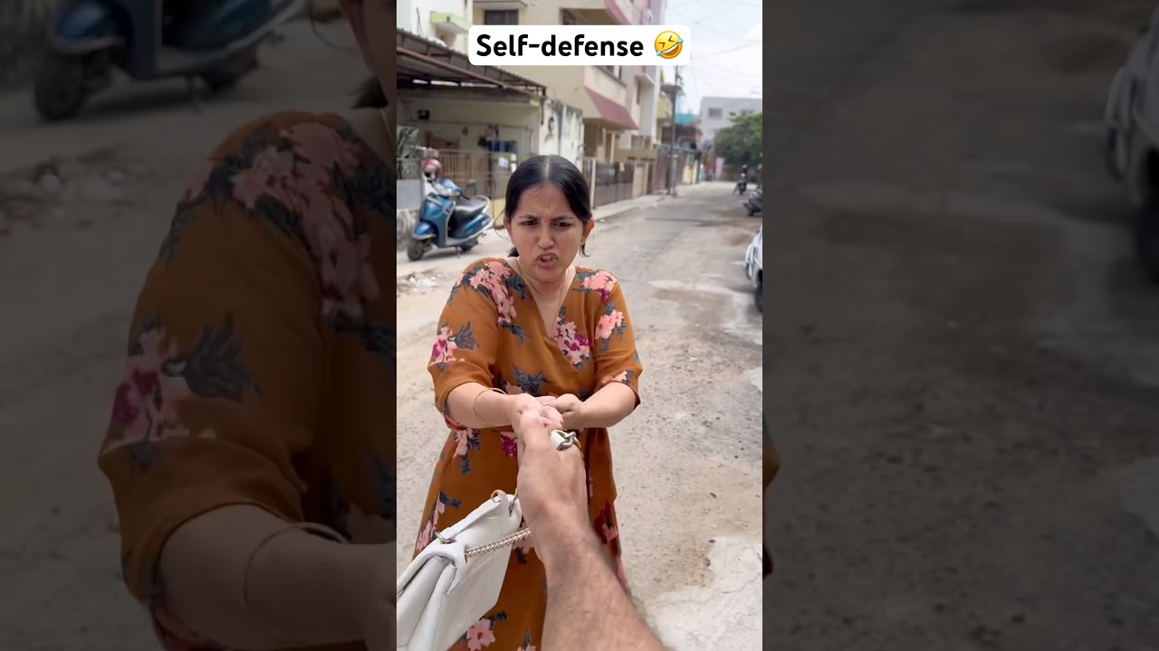 Единственная самооборона, которой вам следует научиться 🤣 