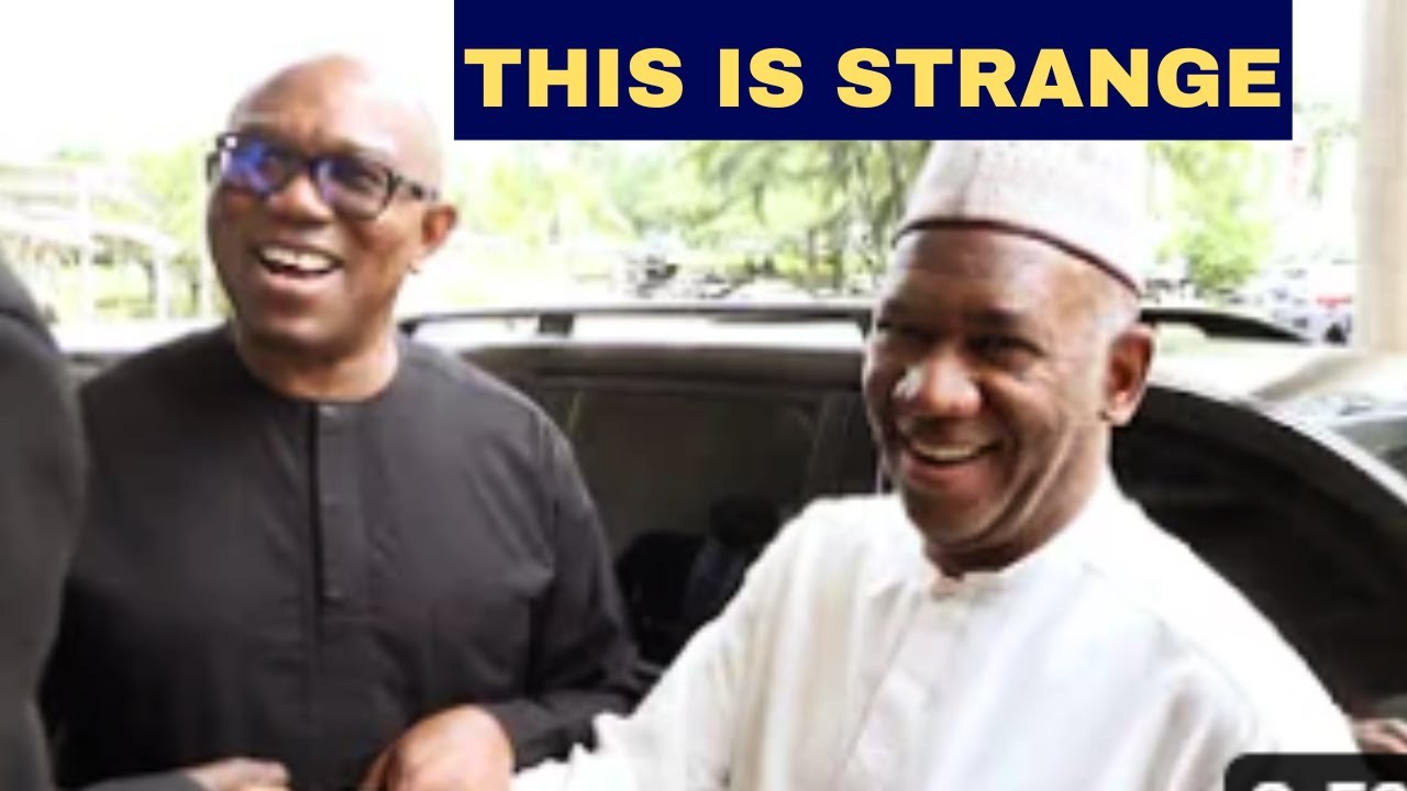 STRANGE! ELECTION TRIBUNAL: DATTI AHMED & PETER OBI SPOTTED IN REAL FRIENDLY MOOD OH: OBIDIENTS SEE