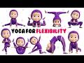 Lying Down Yoga for Kids | Flexibility and Calmness | Yoga for Children🙏