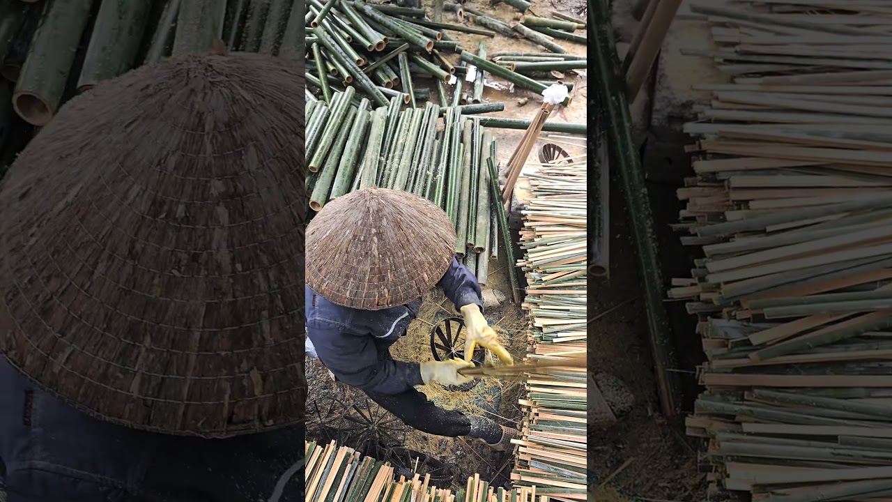 Bamboo toothpick factory . 78 . 