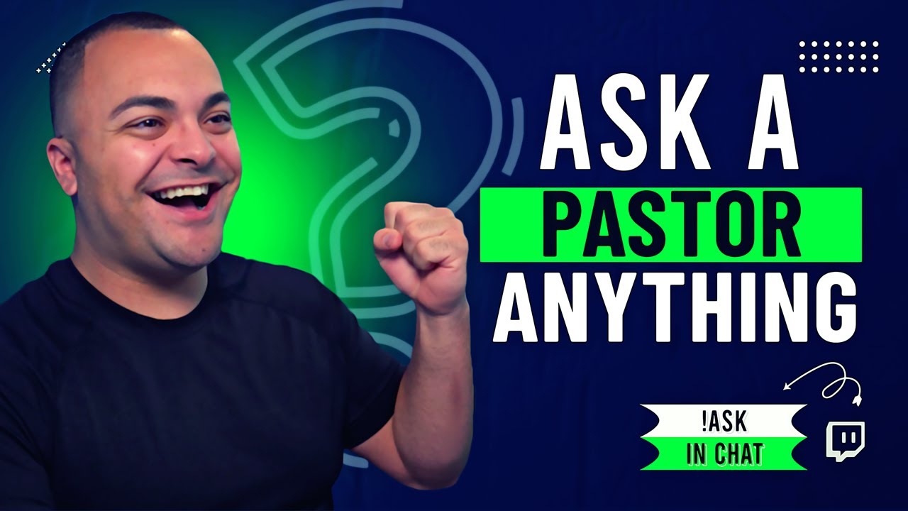 Ask a Pastor Anything 11am ET | Church for Gamers 