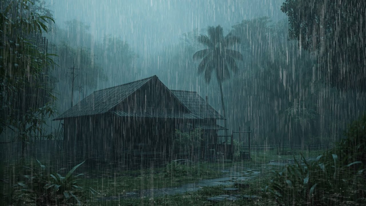 🔴 Nonstop Rain & Soft Thunder LIVE 🌧️ Ultra Calm Sleep Noise (24/7)