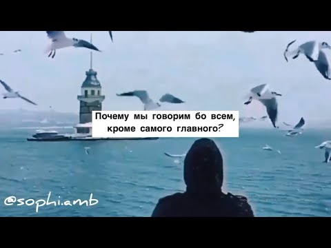 почему мы говорим обо всем, кроме самого главного? | Автор стихотворения: Аня Захарова