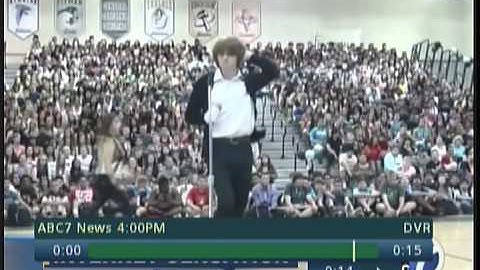 Brett Nichols michael jackson impersonation+tribute news segment preview