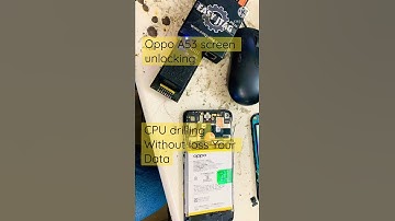Oppo Realme pattern Lock remove without loss data #cpu drill #mobiledoctor