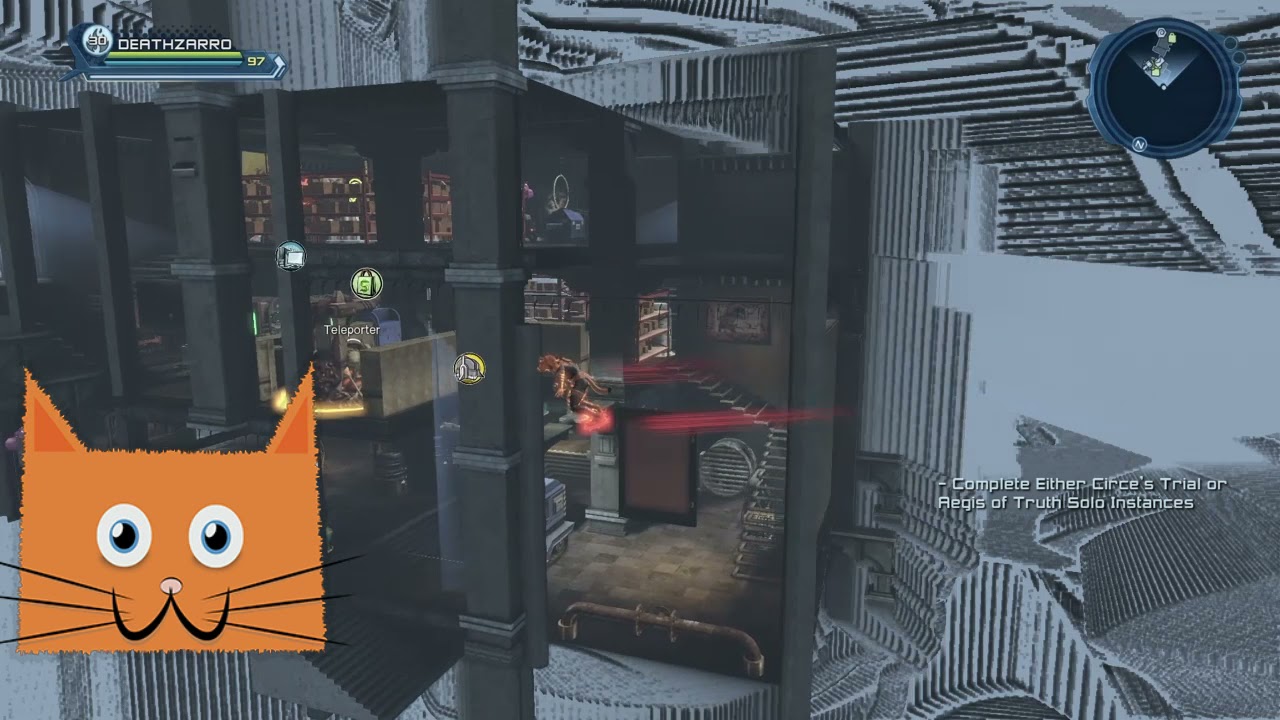 DC Universe Online - Character Base Out Of Bound Bug