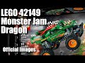 LEGO 42149 Monster Jam Dragon Official Images | 42149 LEGO Technic | LEGO Technic 2023 News