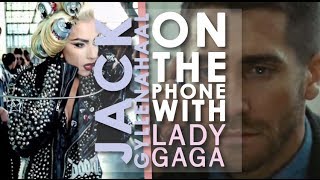 12/02 - Lady Gaga on the phone with Jake Gyllenhaal [ Advent Calendar ]