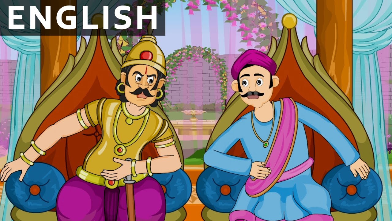 Root Of Rassagulla - Tales of Tenali Raman - Animated/Cartoon Stories