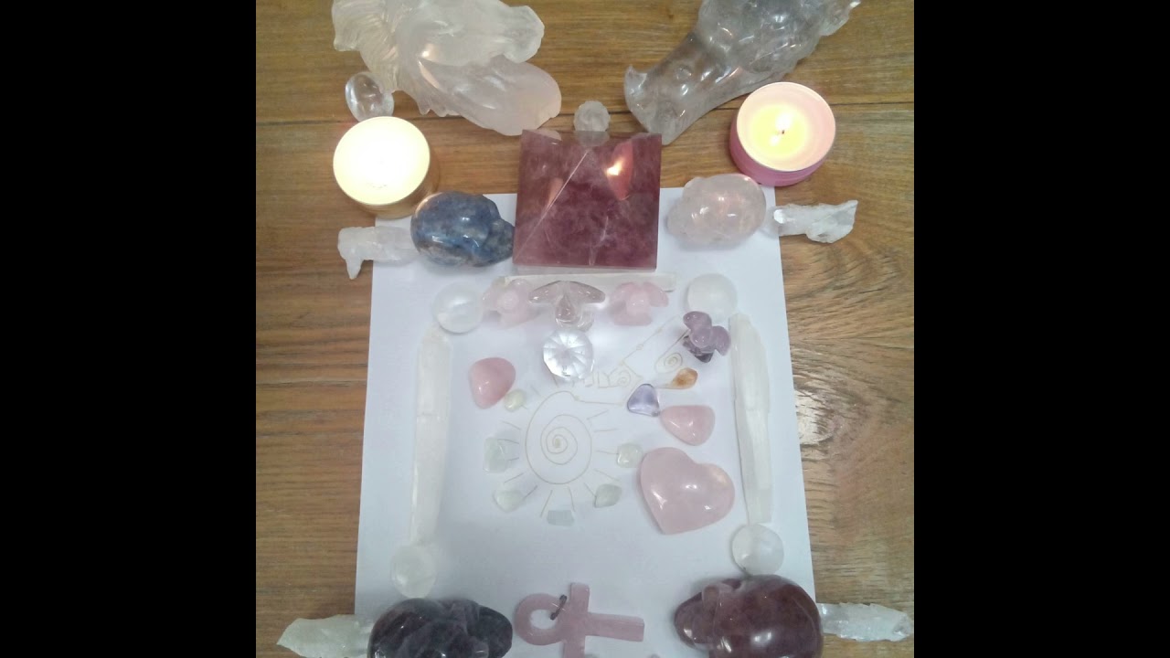 CRYSTAL GRID - activations 5D blueprint- Higher Heart Chakra activation with the Angels♥