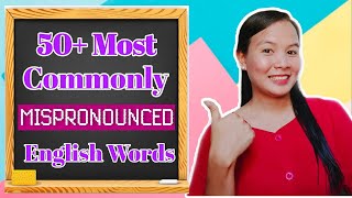 50+ Most Commonly Mispronounced English Words / Jurah Box