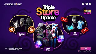 Ob55 Triple Store Update💥Magic Cube New Bundle🤯 FF Token Store Update | Ob55 Store Update Free Fire