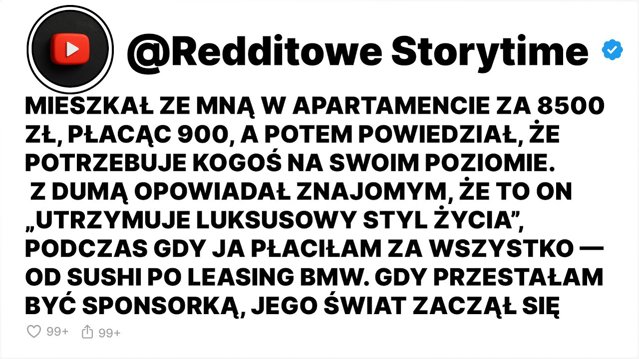 Mieszkał Ze Mną W Apartamencie Za 8500 Zł, Płacąc 900, A Potem Powiedział, Że Potrz - Reddit Stories