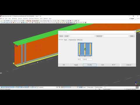 Tekla Open API: Bilt-Up Section Stiffener