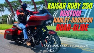 REVIEW OF THE EMPEROR RUBY 250 CUSTOM HARLEY DAVIDSON ROADGLIDE