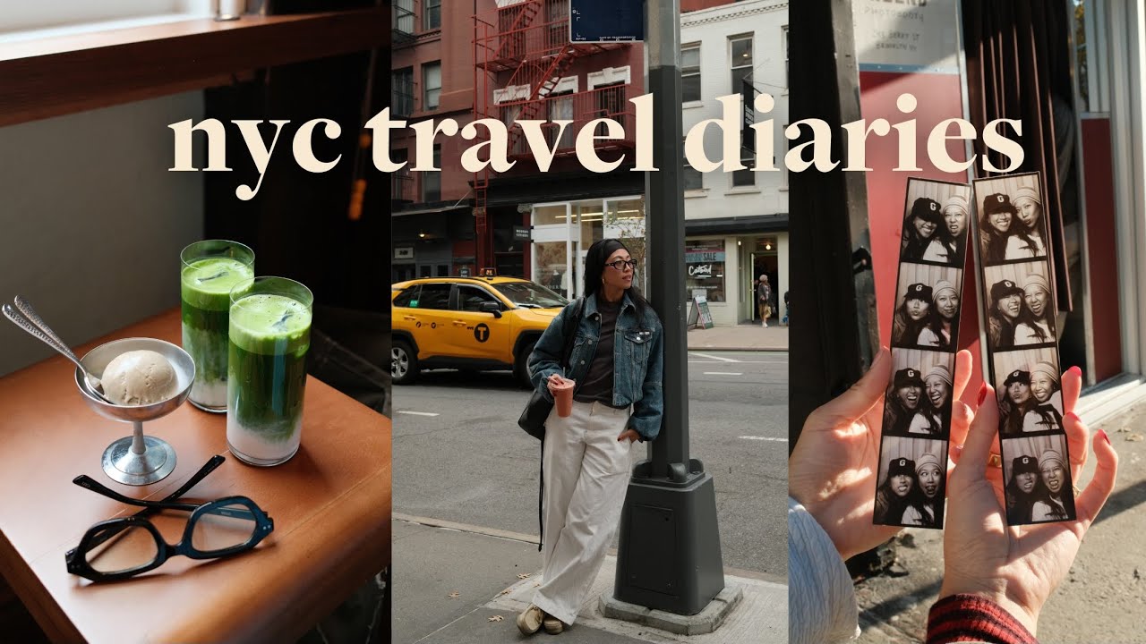 НЬЮ-ЙОРК ОСЕНЬЮ: девичник, винтажный шопинг и много матчи 🍵🍕🚕