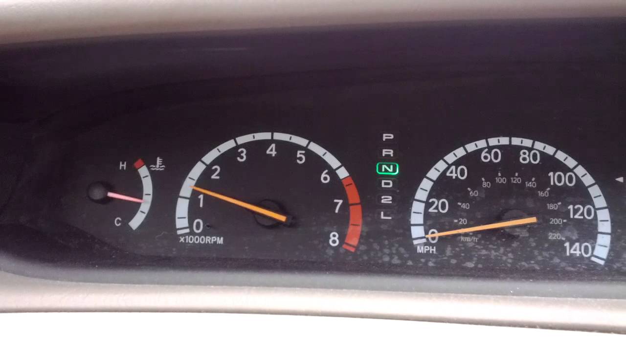 Example of Surging Idle 2000 Toyota Avalon YouTube