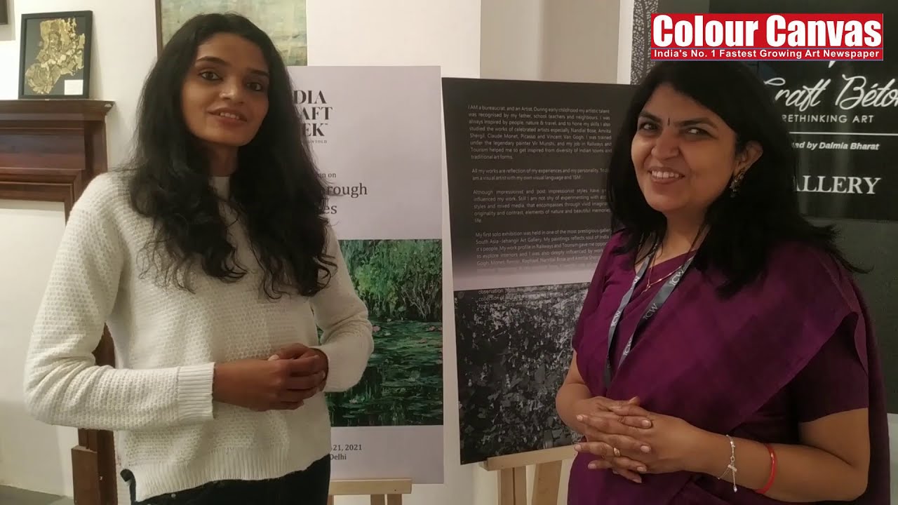 Artist Aashima Mehrotra // India Craft Week 2021 // Travelling Through The Times //