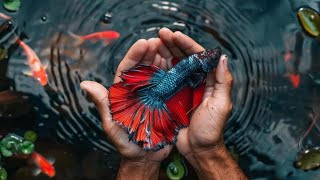 Fishing for Success: How to Catch Betta Fish in an Old Rice Field and we found any betta from here