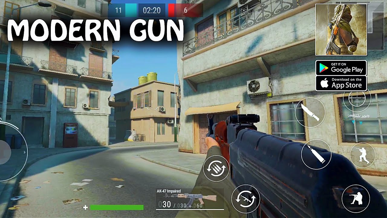 Modern Gun - FPS Gameplay (Android/IOS) - YouTube