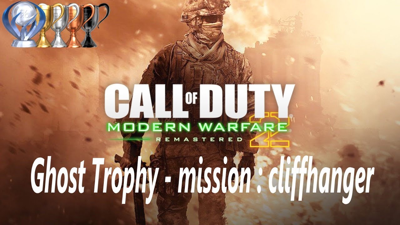 call of duty modern warfare 2 ghost trophy