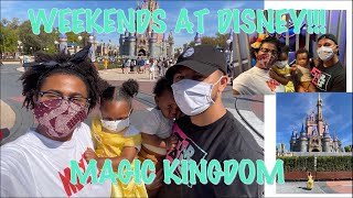 MAGIC KINGDOM SPRING BREAK CROWDS | Full day on TONS of family friendly rides!