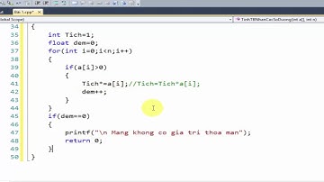 Bài tập 76 Kỹ thuật lập trình.Tính trung bình nhân các giá trị dương có trong mảng 1