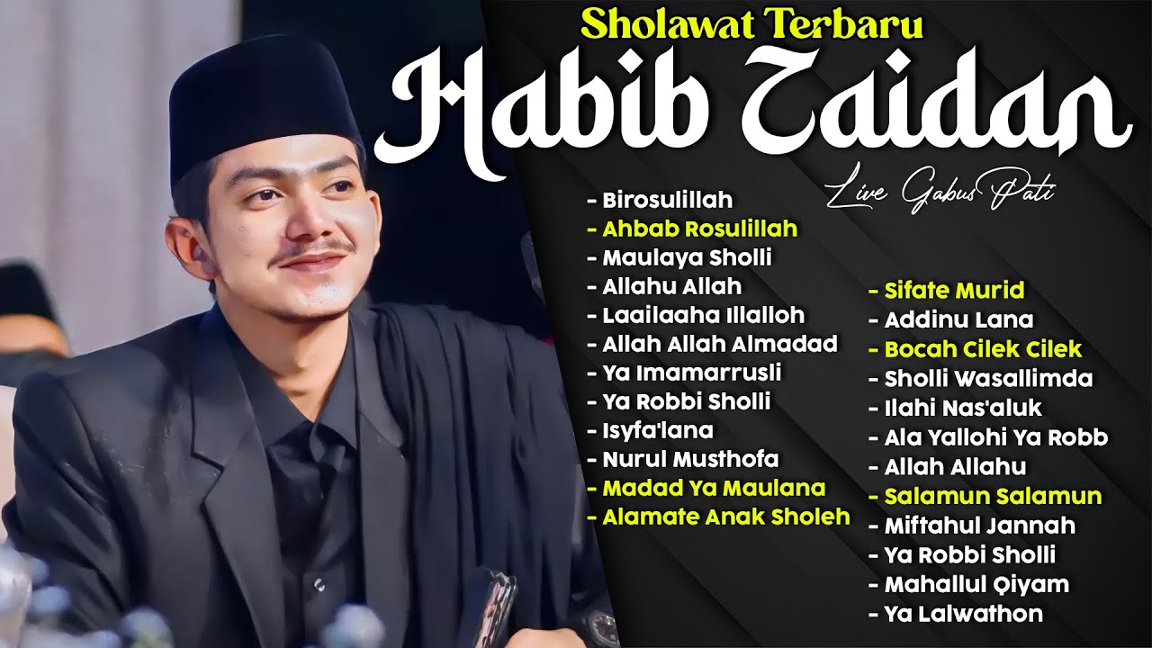 TERBARU ‼️ FULL ALBUM HABIB ZAIDAN 2025 LIVE GABUS, BASS HORRREG AUDIO JERNIH