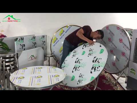 Video REVIEW BÀN ĂN TRÒN INOX NỘI THẤT MẠNH TÙNG - TÂN... - youtube